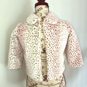 Boutique Greggy Girl Leopard Print Jacket